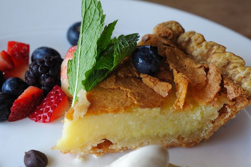 Buttermilk pie Buttermilk pie
