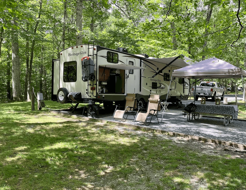 Camping at Douthat: Falling Asleep Under a Sky Full of Stars