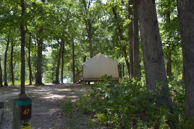 Camping with Full Hookups and Amenities