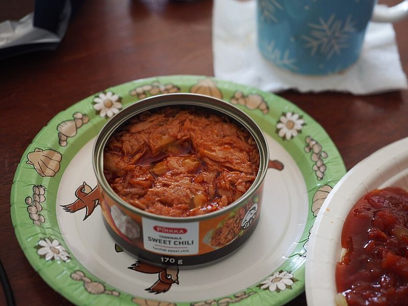 Canned chili Canned chili