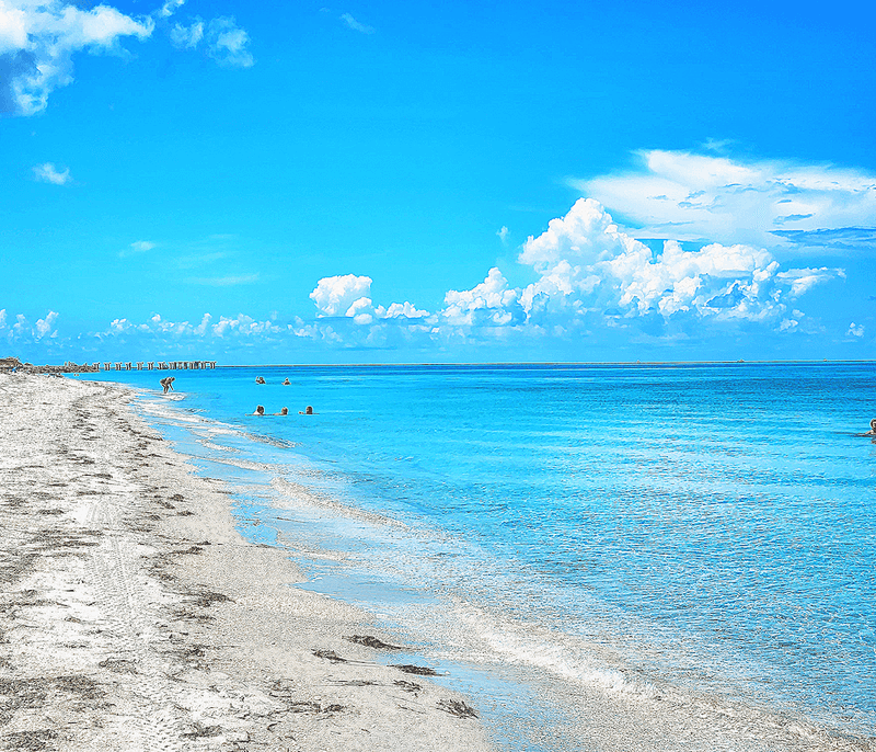 Caribbean-Blue Waters Perfect For Swimming