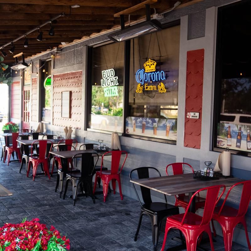 Casual Atmosphere With an Old Florida Feel Casual Atmosphere With an Old Florida Feel