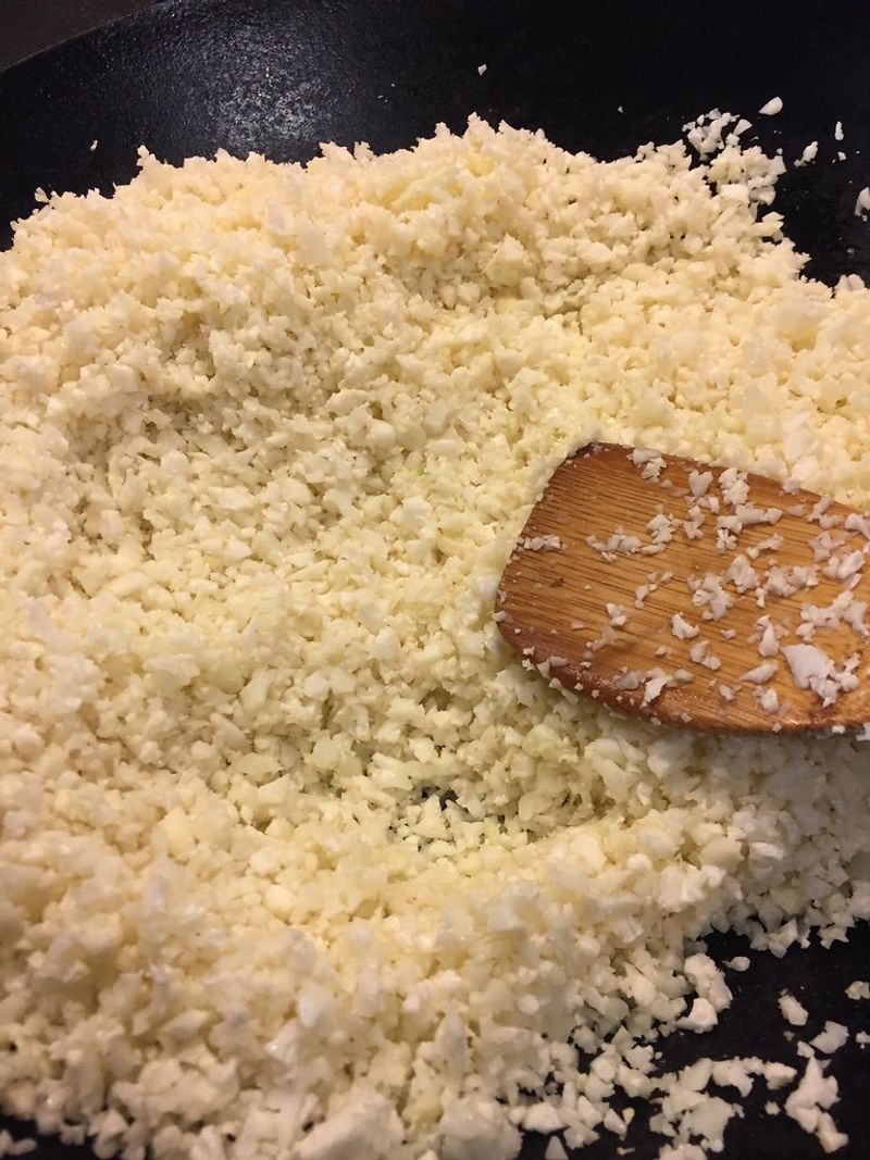 Cauliflower rice Cauliflower rice