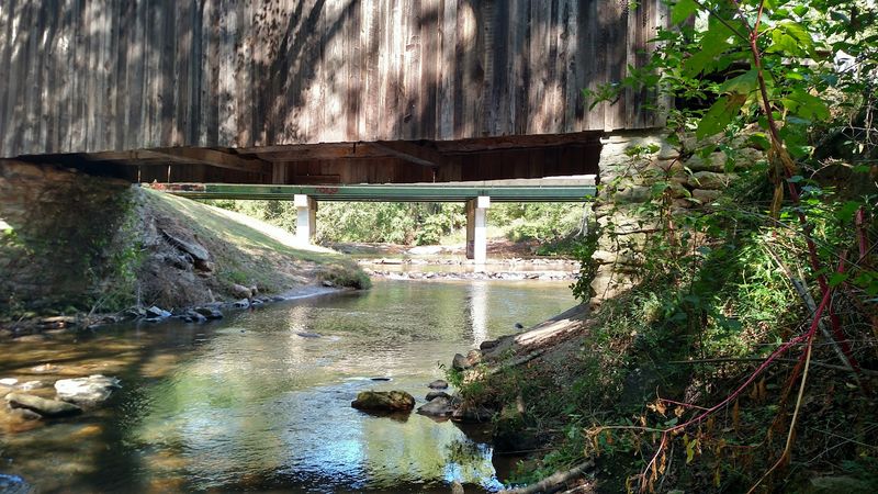 Chickamauga Creek Running Below