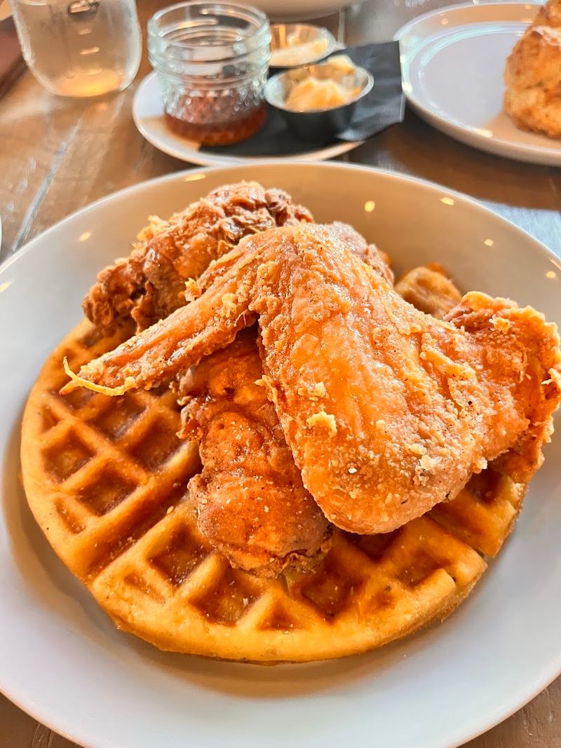 Chicken And Waffles Done The Southern Way