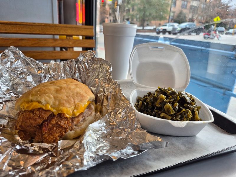Chicken-Cheddar Biscuit Sandwich Worth the Drive