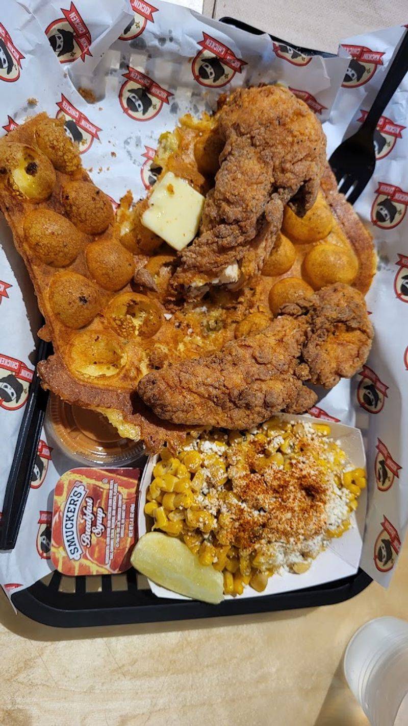 Chicken and Jalapeño Waffles That Surprise Everyone