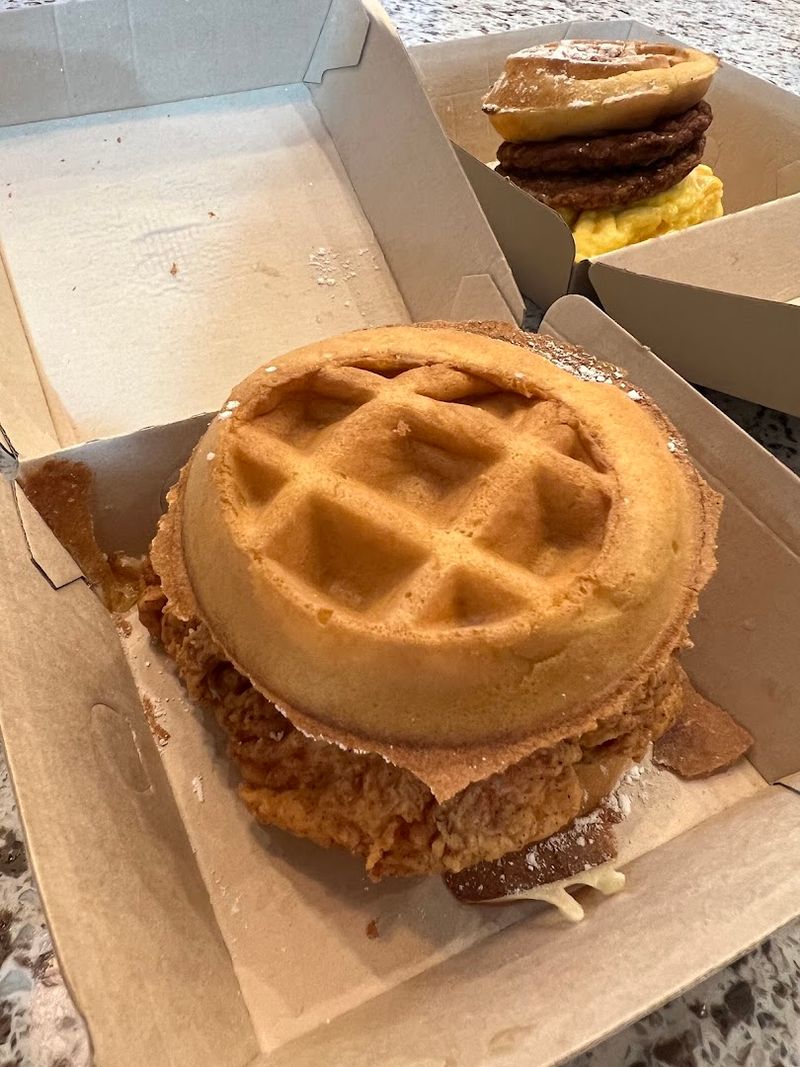 Chicken and Waffle Sliders for a Quick Bite