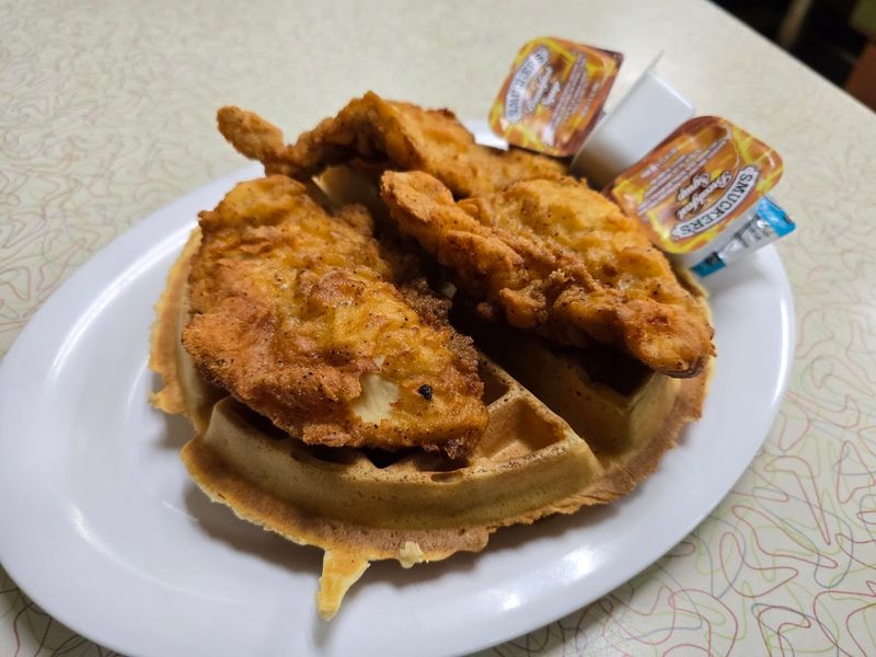 Chicken and Waffles Done the Southern Way