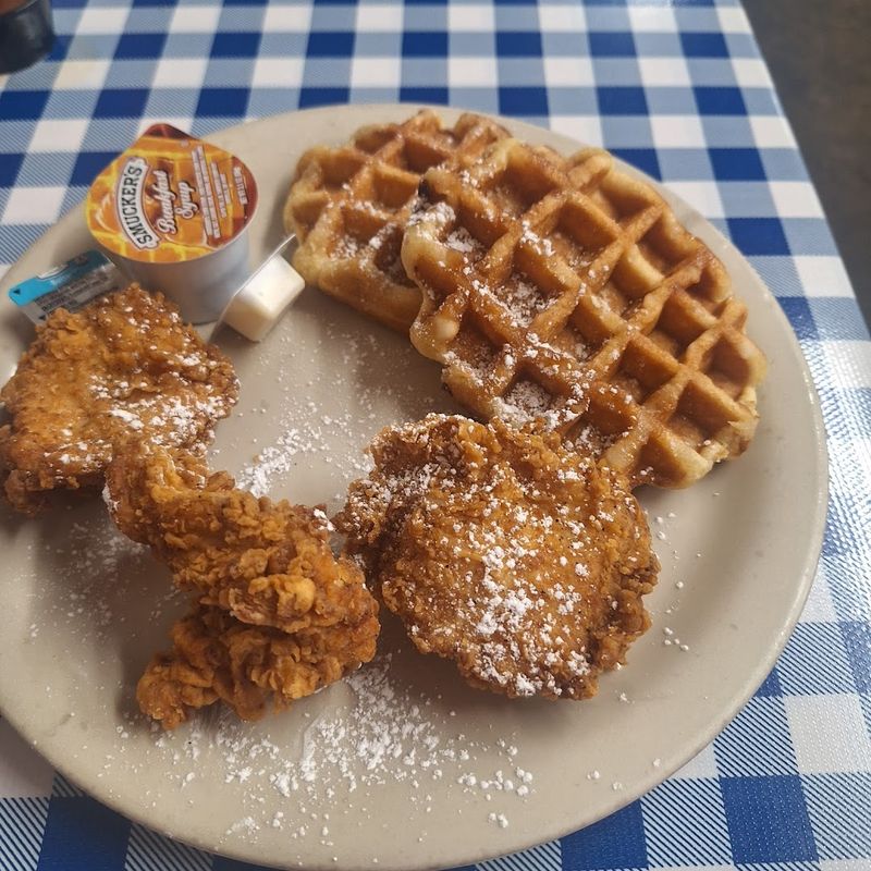 Chicken and Waffles That Earn the Title of Best Ever