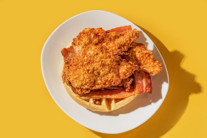Chicken and Waffles That Fill You Up Fast