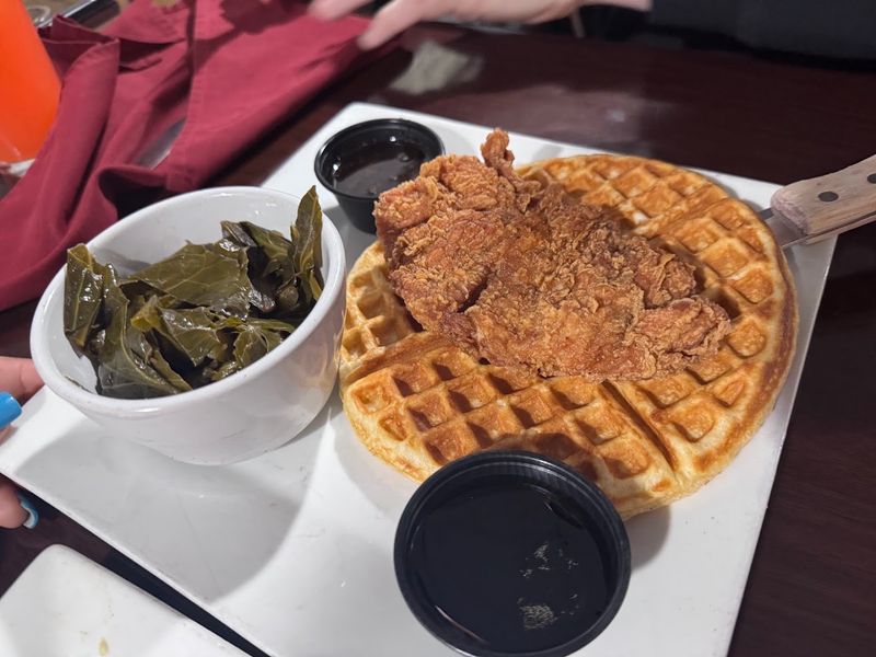 Chicken and Waffles Worth Every Calorie Chicken and Waffles Worth Every Calorie