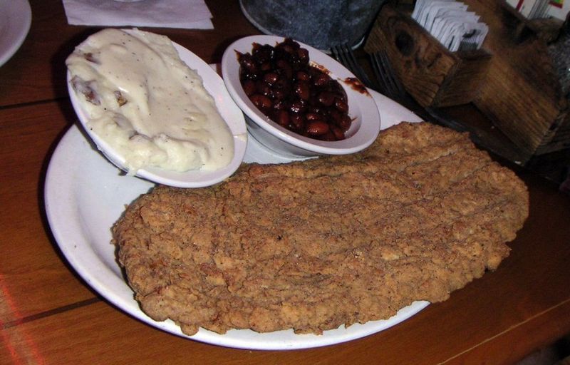 Chicken fried steak Chicken fried steak