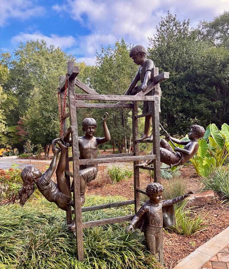 Children's Garden Area That Keeps Little Ones Engaged and Excited