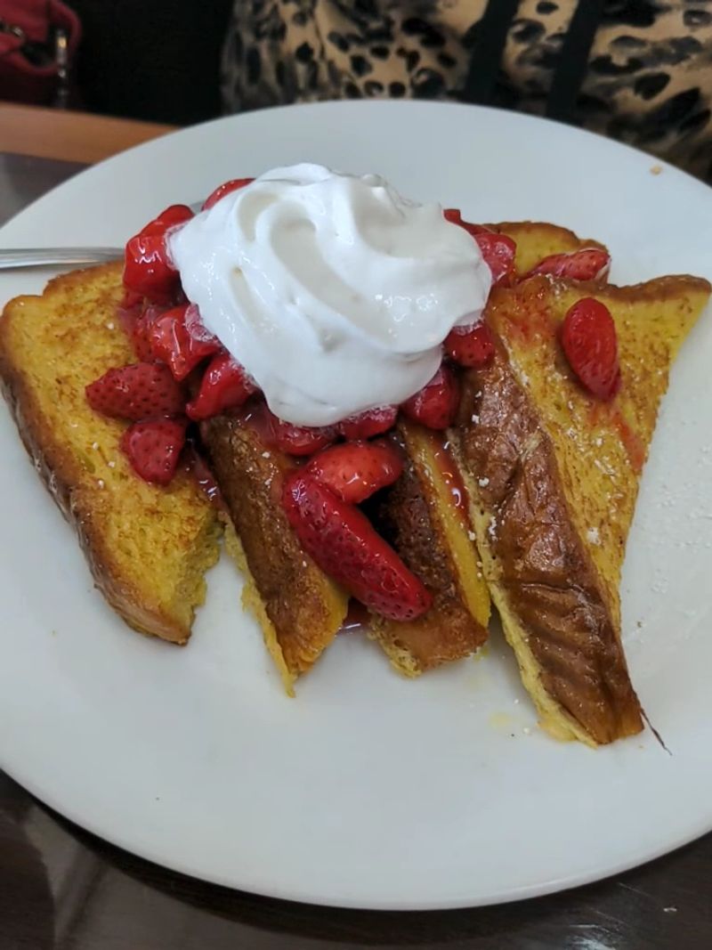 Cinnamon French Toast Shaped Like A Pancake — Yes, Really