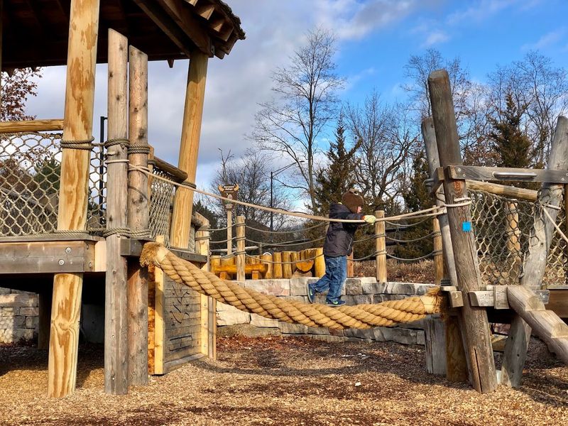 Climbing Structures Built From Natural Materials Climbing Structures Built From Natural Materials