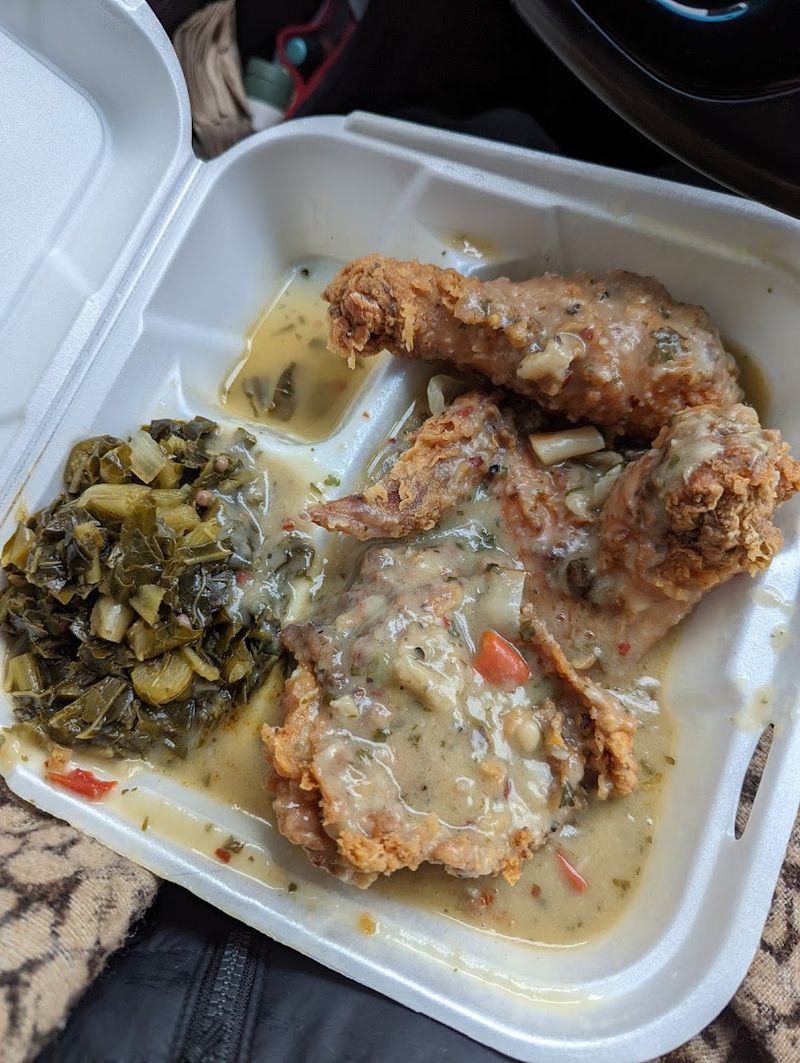 Collard Greens Cooked Low and Slow the Southern Way