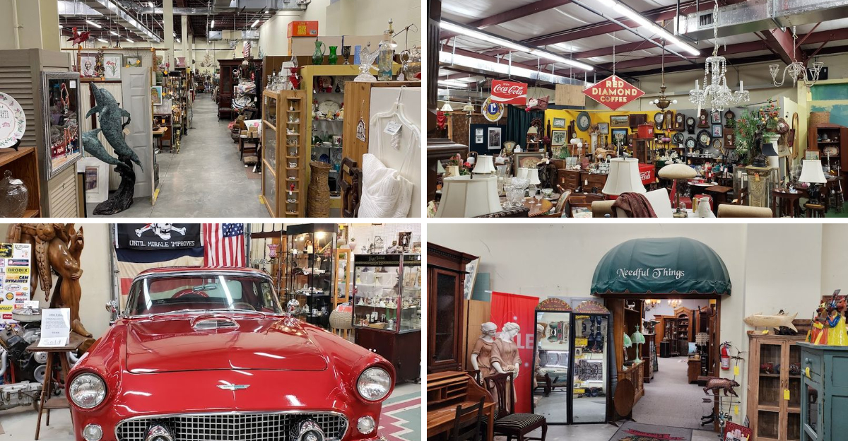Collectors Travel From Across North Carolina To Browse Rare Finds At This Massive Vintage Store
