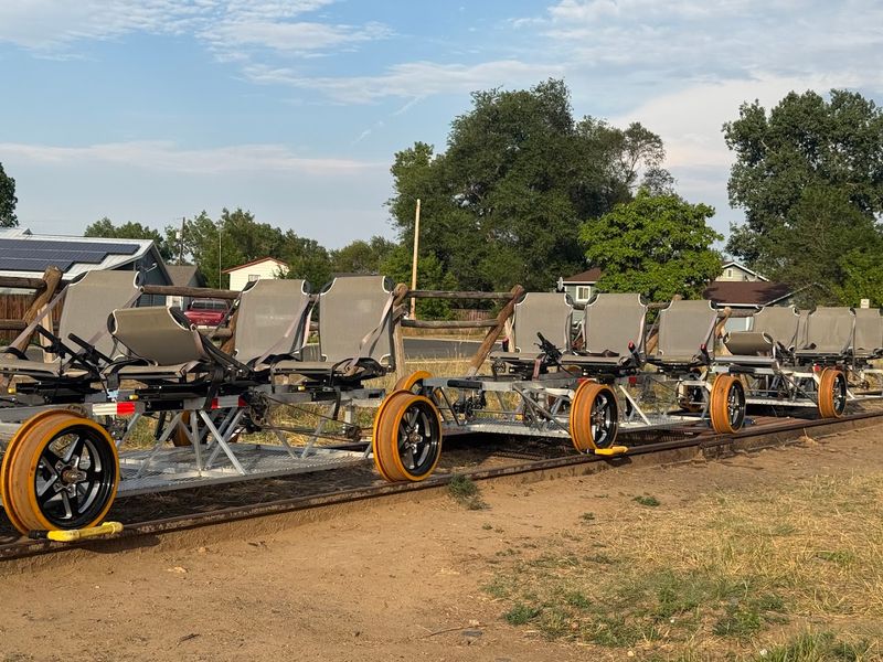 Comfortable Aluminum Rail Carts
