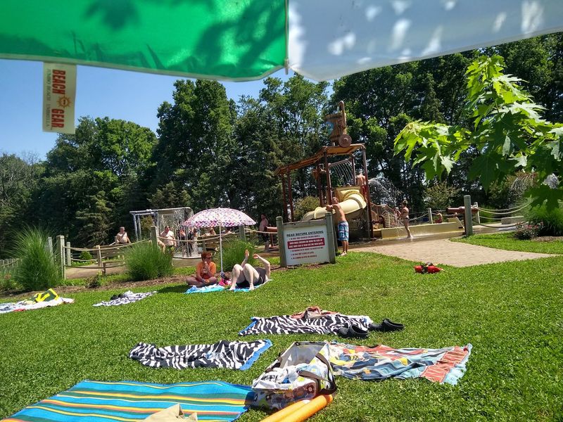Cooler Policy and Picnic Tables for Family Meals