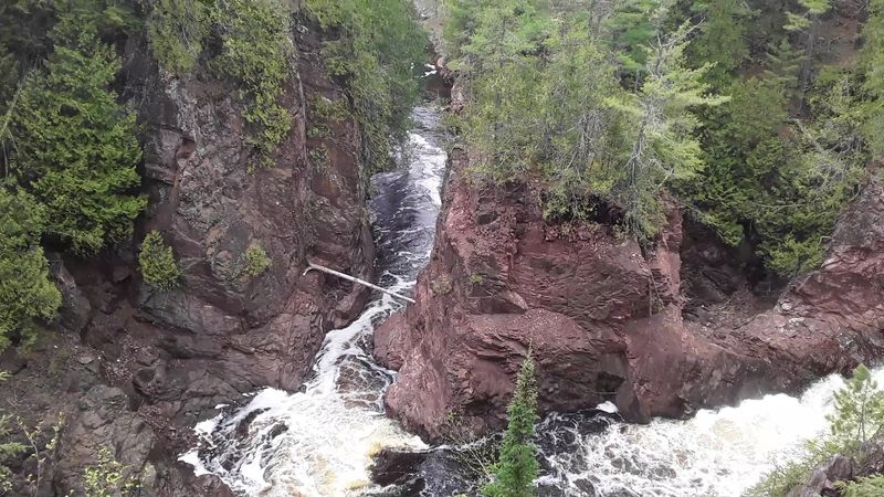 Copper Falls Itself: History Written in Stone