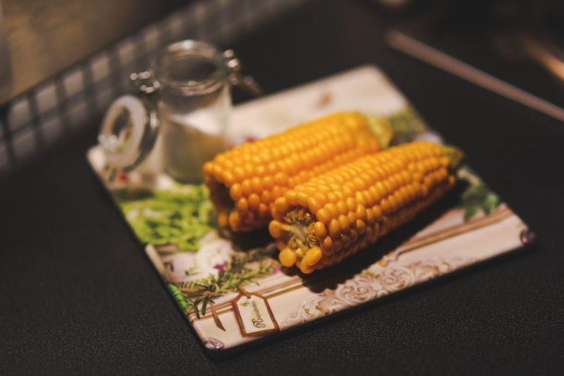 Corn (with butter and salt) Corn (with butter and salt)