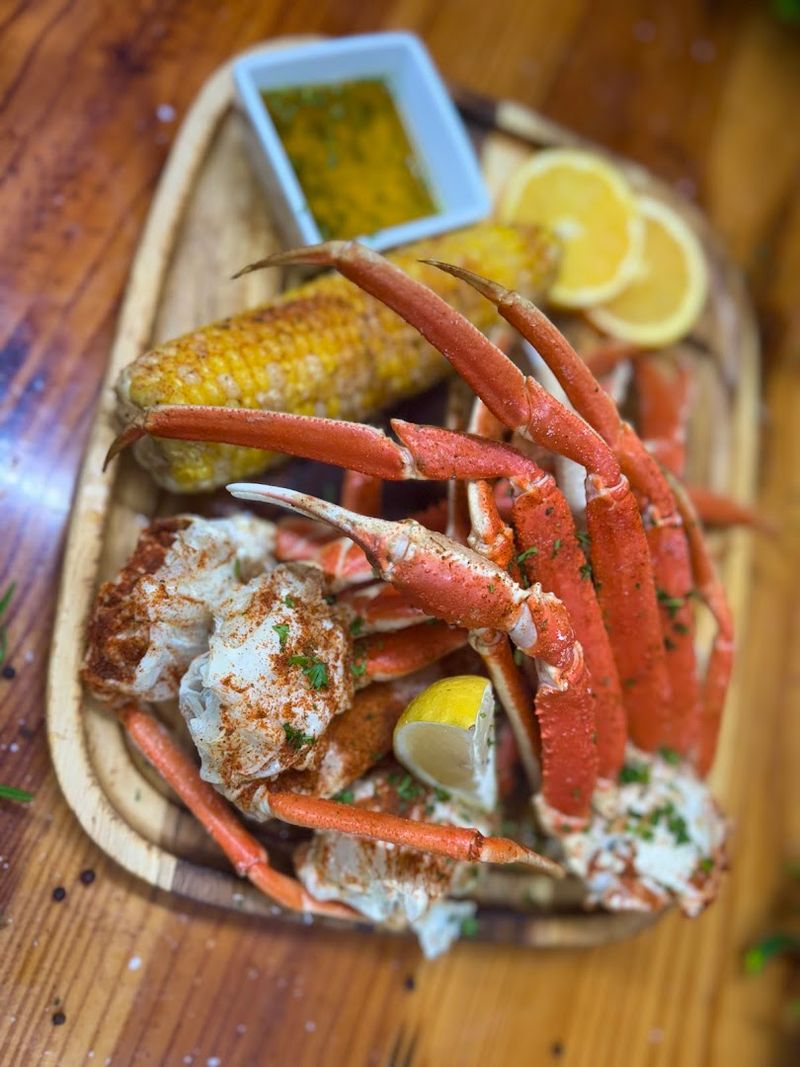Crab Legs Cooked to Absolute Perfection