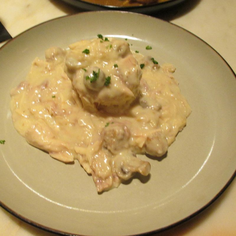 Creamed chicken Creamed chicken