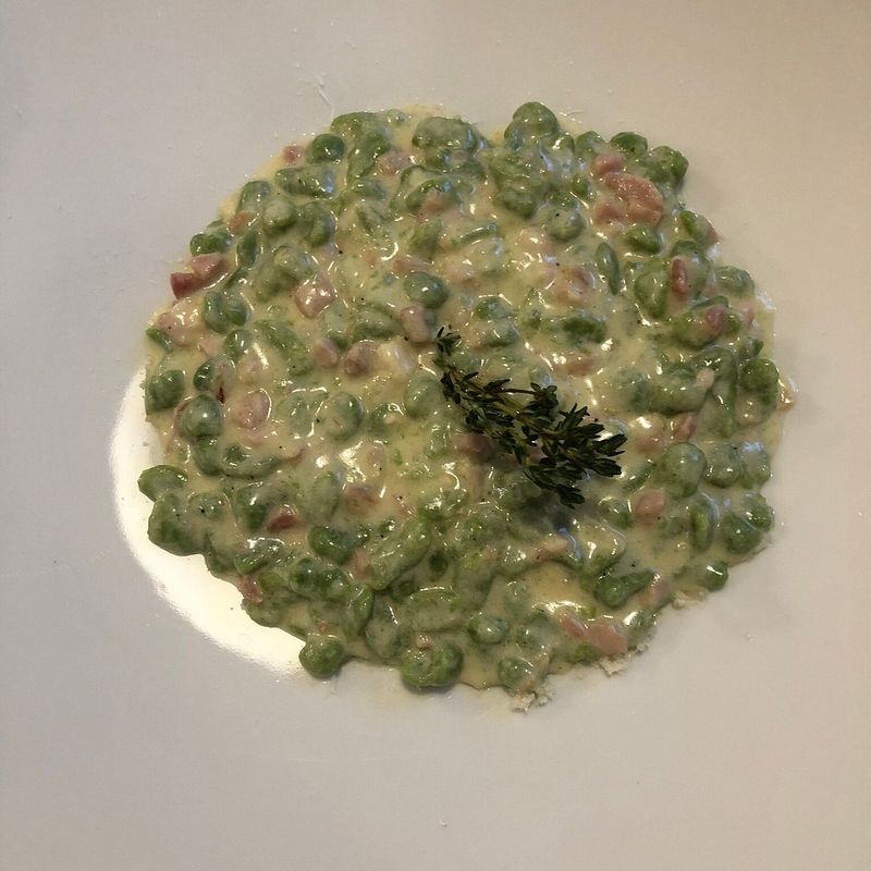 Creamed peas Creamed peas