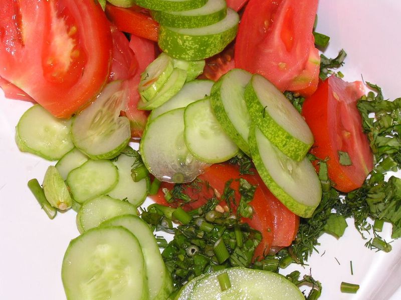 Cucumber Tomato Salad