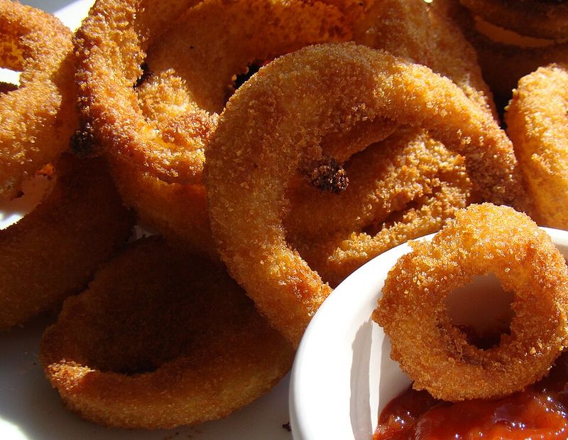 Deep-Fried Onion Rings Deep-Fried Onion Rings