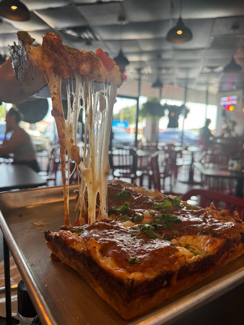 Detroit-Style Deep Dish Pizza That Hits Different