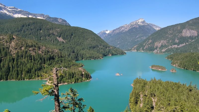 Diablo Lake Vista Point - Rockport, Washington Diablo Lake Vista Point - Rockport, Washington