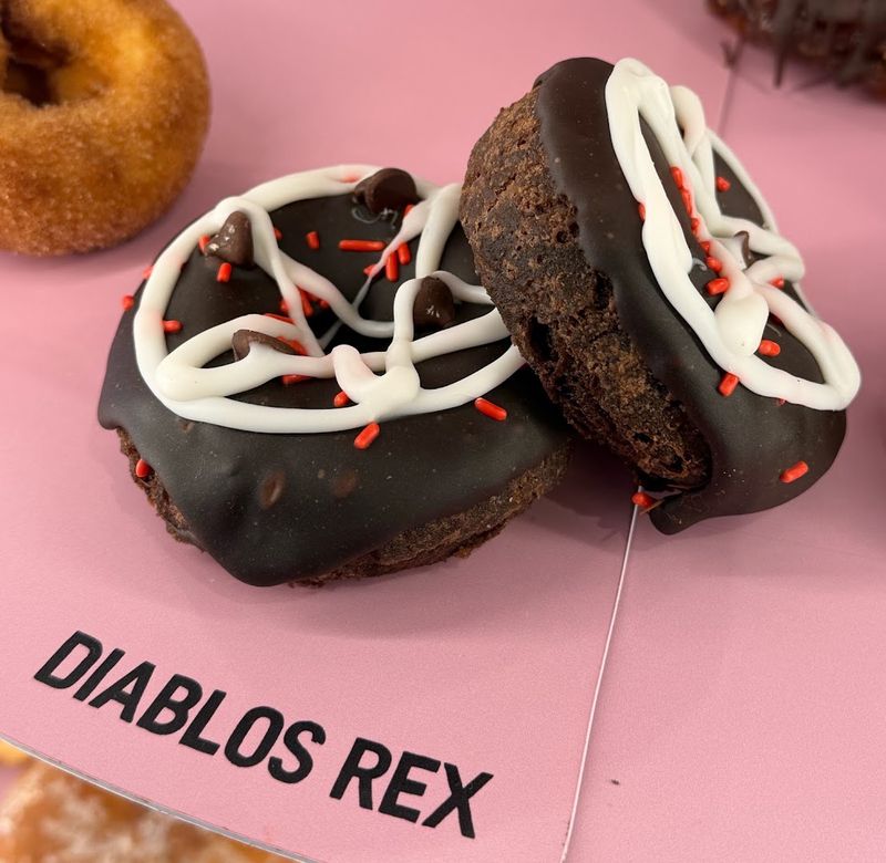 Diablo Rex Chocolate Cake Donut