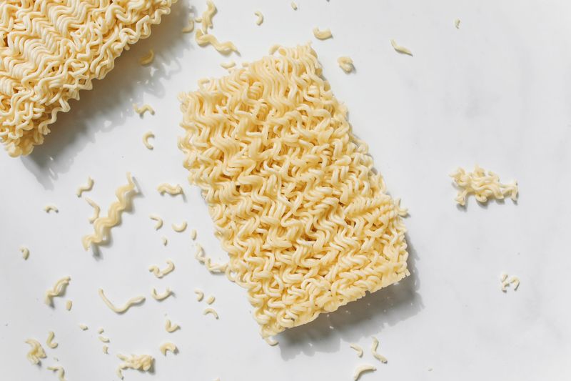 Dry ramen noodles Dry ramen noodles