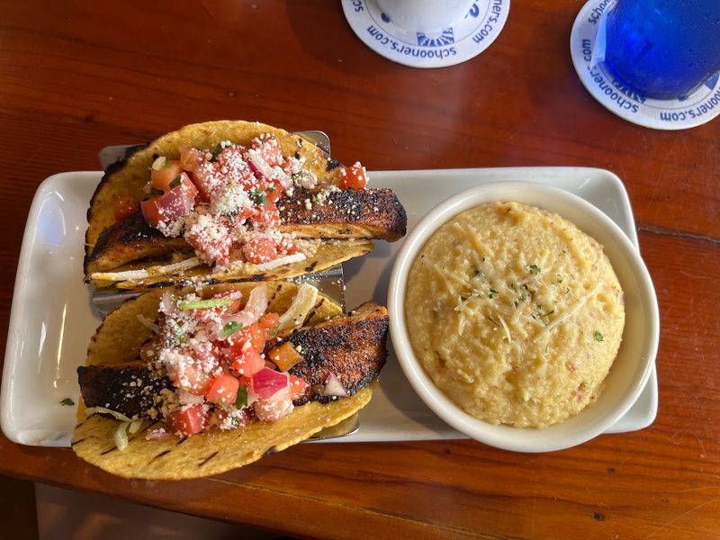 East End Fish Tacos with Blackened Grouper