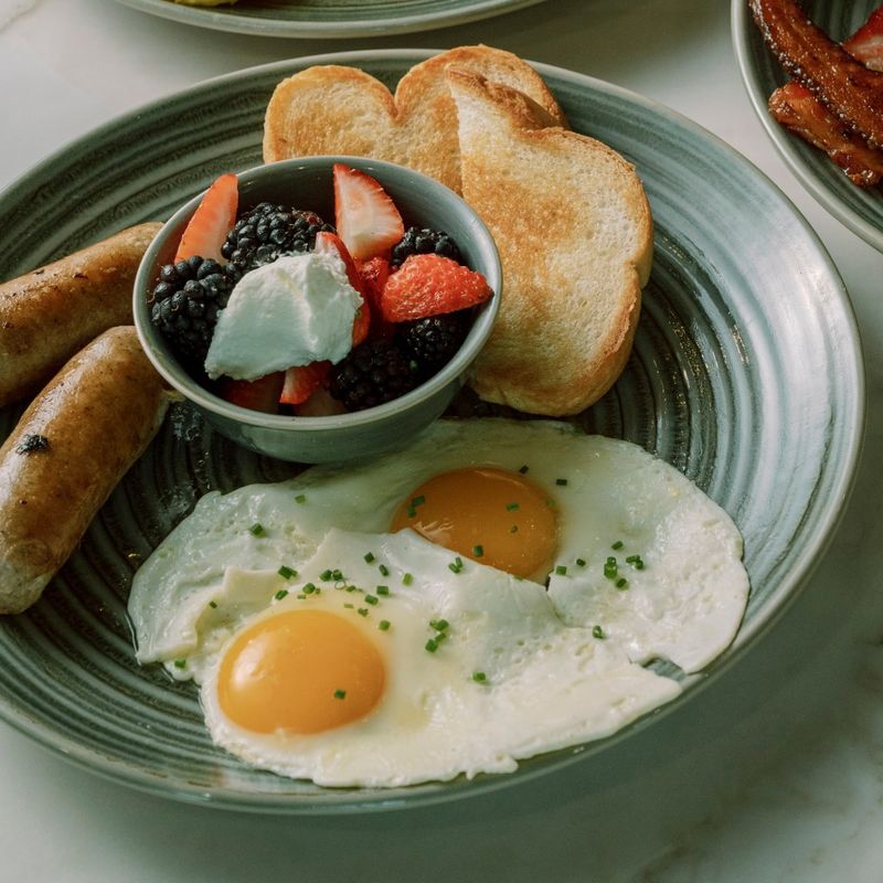 Eat breakfast before leaving the house