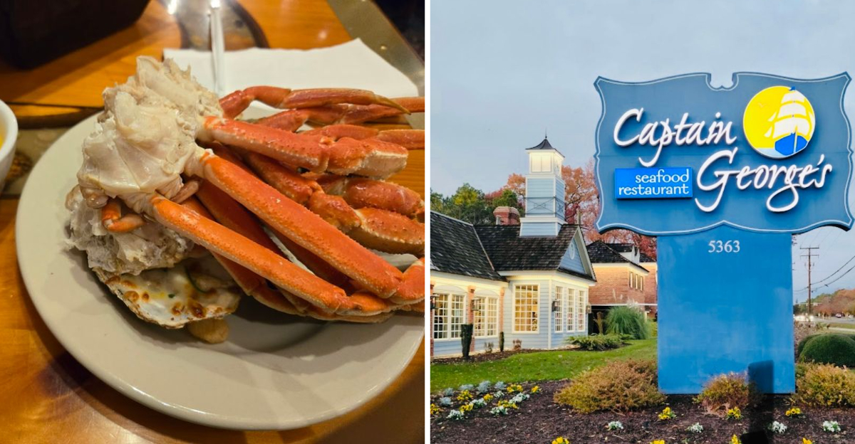 Enjoy Endless Crab Legs At This Legendary Virginia Seafood Restaurant