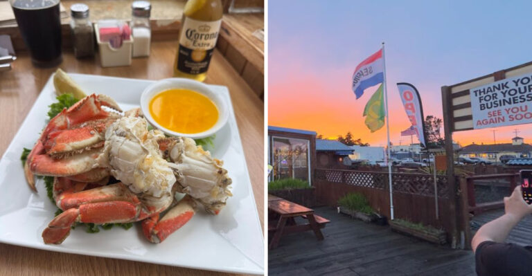 Enjoy Endless Dungeness Crab At This Rustic Hidden Restaurant In Oregon