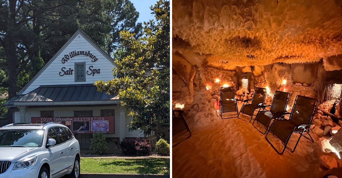 Escape To This Hidden Virginia Salt Cave For One Of The States Most Relaxing
