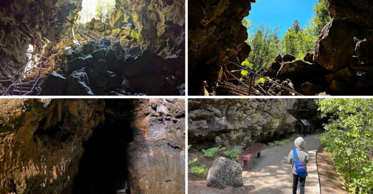 Explore A Hidden Lava Tube Cave At This Beautiful Oregon State Park
