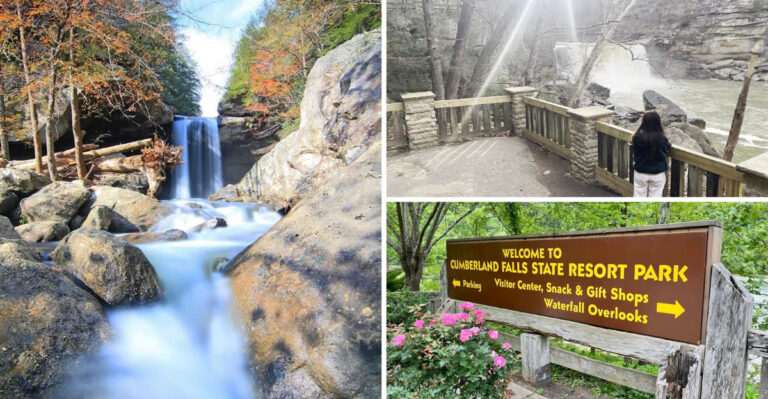 Explore this beautiful Kentucky escape filled with waterfall views and peaceful scenery