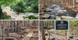 Explore this beautiful Massachusetts escape filled with waterfall views and peaceful scenery