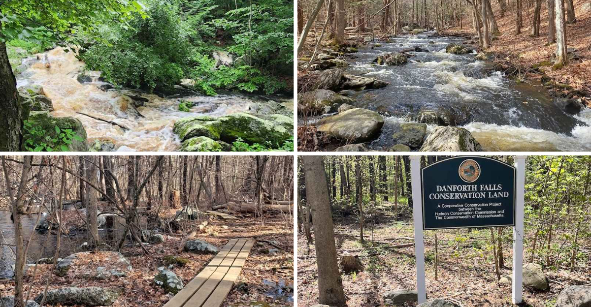 Explore this beautiful Massachusetts escape filled with waterfall views and peaceful scenery