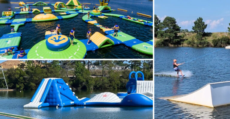 Families Can’t Stop Talking About This Massive Floating Water Park That’s One Of South Carolina’s Most Exciting Summer Attractions