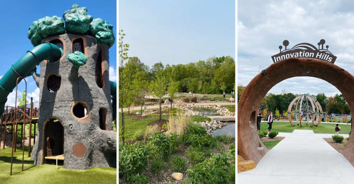 Families Travel Across Michigan To Spend The Day At This Enormous Playground Kids Never Want To Leave