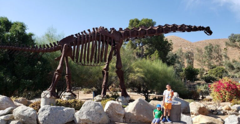 Families Travel From Across California To Explore This Dinosaur-Themed Outdoor Museum