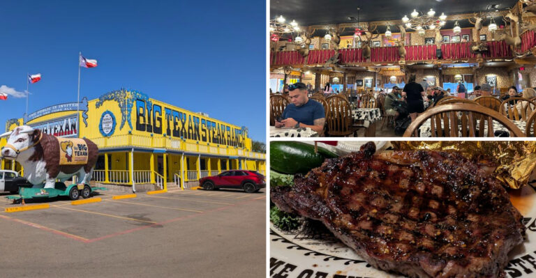 Finish A 72-Ounce Steak In Under An Hour At This Famous Texas Restaurant And It’s Free