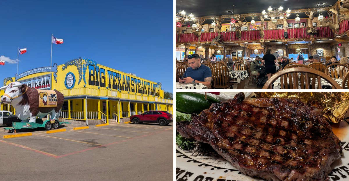 Finish A 72 Ounce Steak In Under An Hour At This Famous Texas Restaurant And Its Free