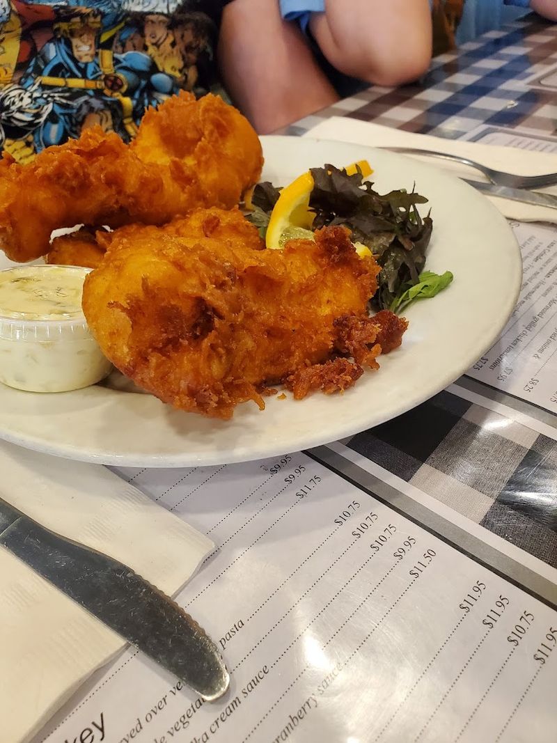 Fish and Chips Done With Diner Perfection Fish and Chips Done With Diner Perfection